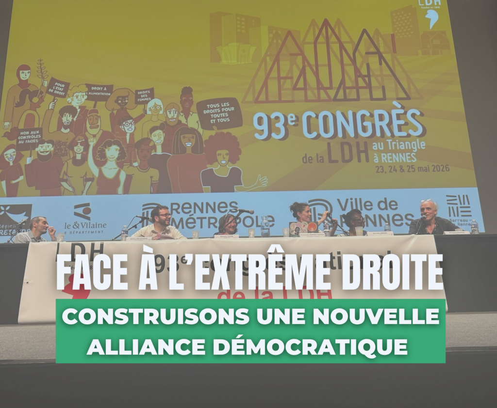 Face à l’extrême droite : construisons une nouvelle alliance démocratique
