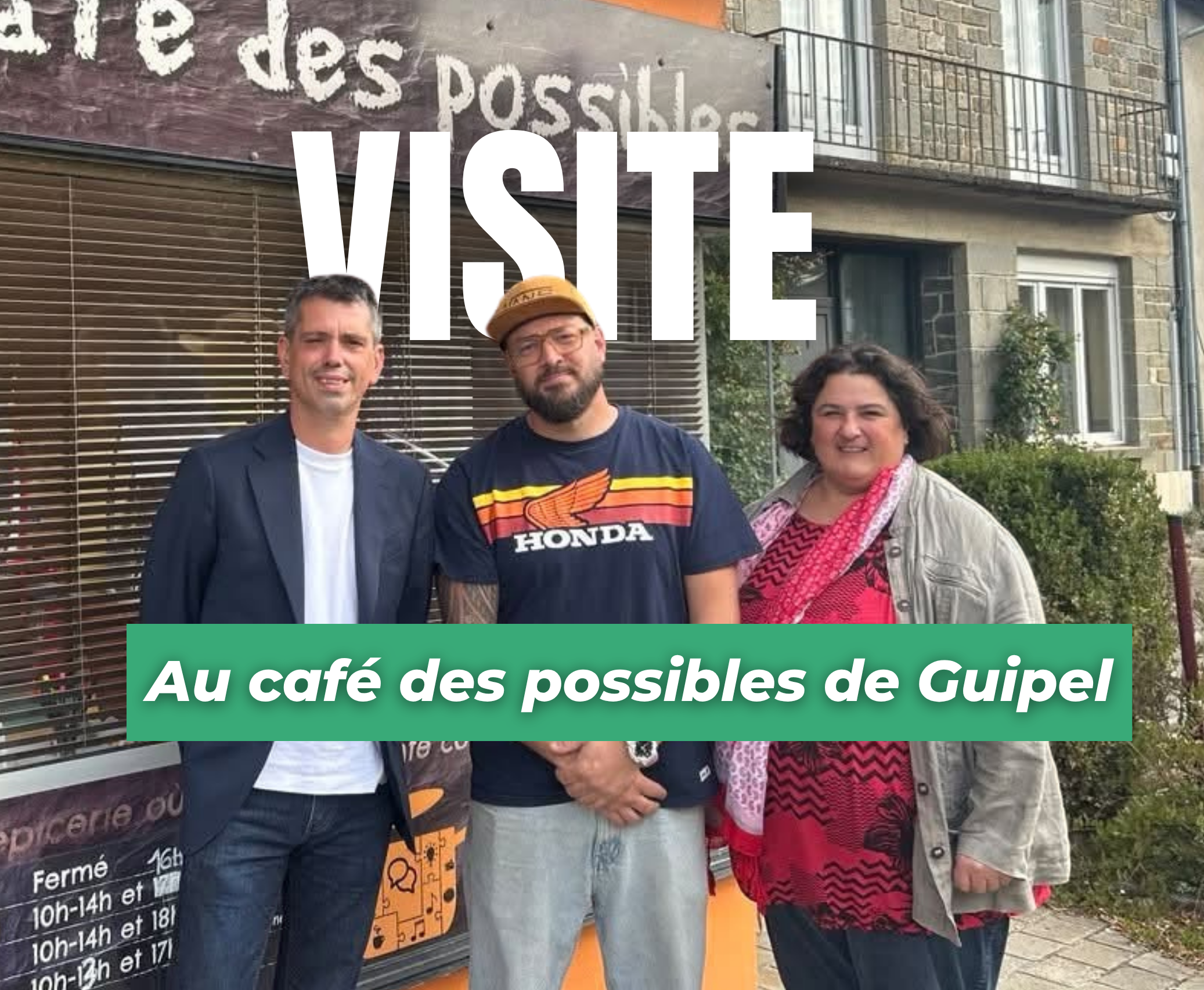 Visite au café des possibles, Guipel